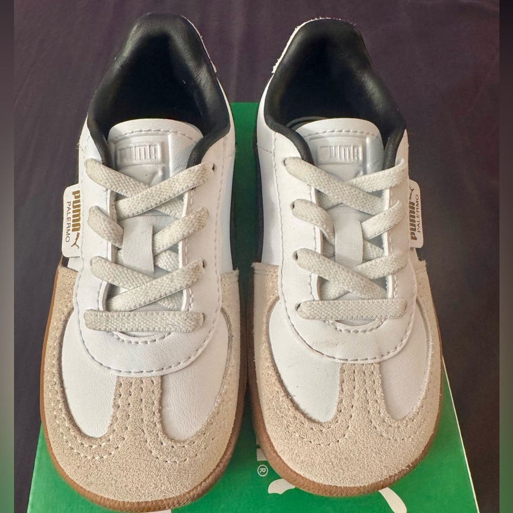Puma Palermo Leather Sneakers-Toddler 8C